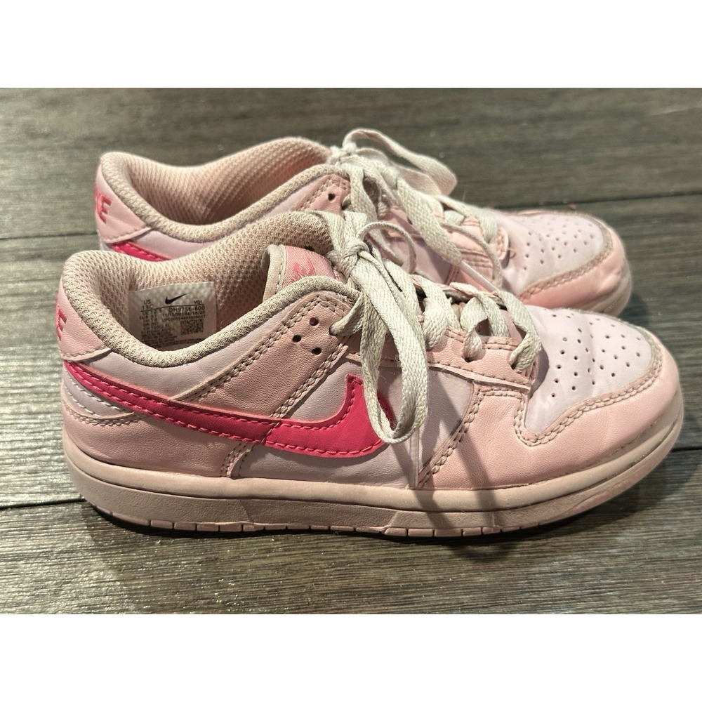 Nike Dunk Low Shoes Team Red Sweet Beet Little Kids' (PSE) Size 13C